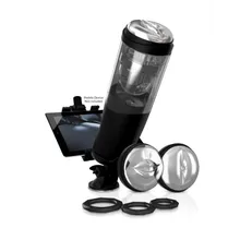 PDX Elite »Deluxe Mega-Bator« Masturbator-Set mit Vibration PDX Elite »Deluxe Mega-Bator« Masturbator-Set mit Vibration