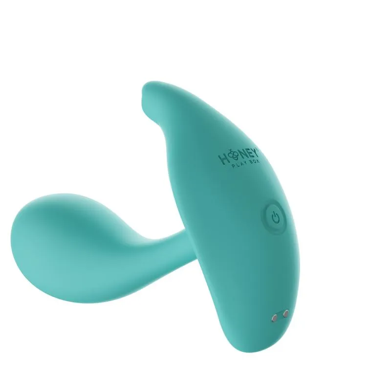 HoneyPlayBox - OLY 2 G-Punkt Vibrator mit App - Türkis