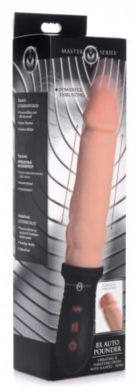 Master Series Vibrator mit Stoßfunktion