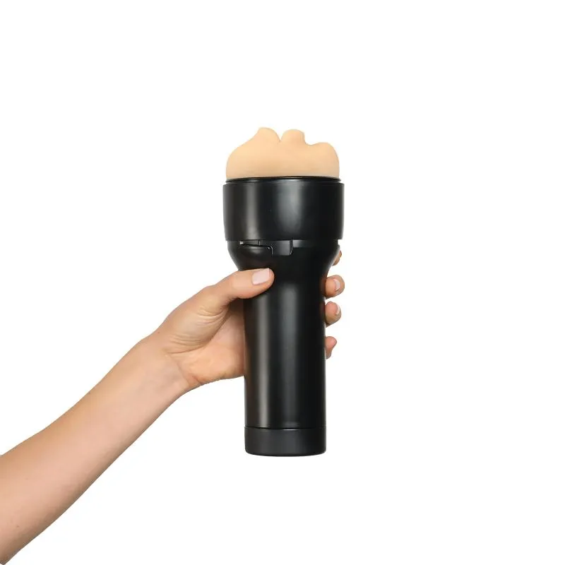 Kiiroo - Feel Universeller Mund-Stroker - Schwarz