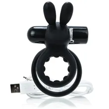 The Screaming O - Charged Ohare Rabbit Vibe Black The Screaming O - Charged Ohare Rabbit Vibe Black