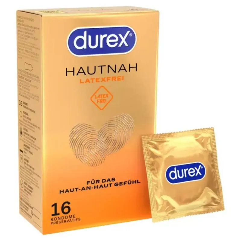 Durex - Thin Feel No Latex Kondome XL - 16 Stück