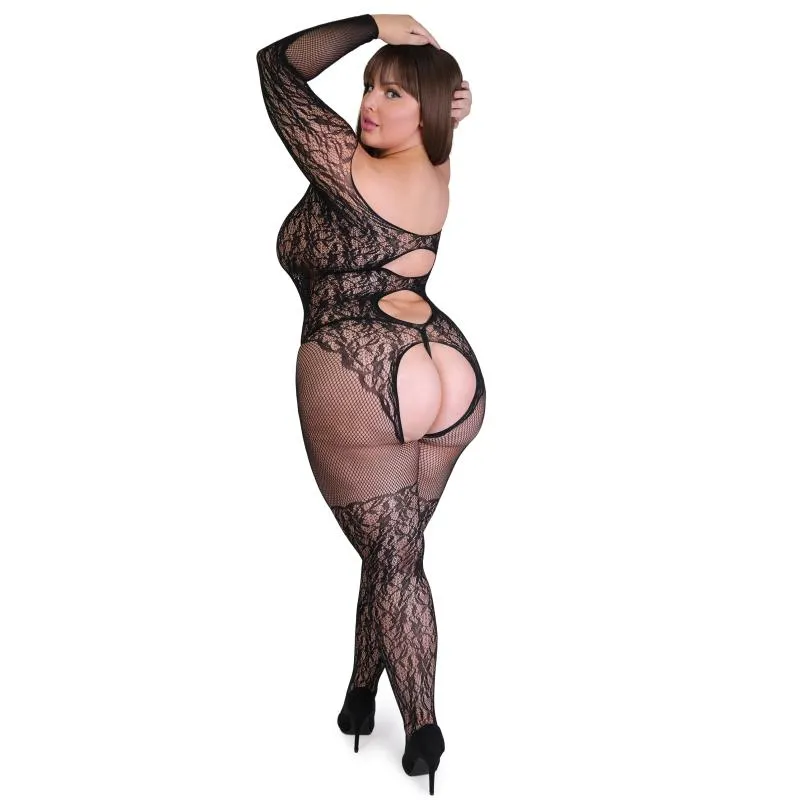 Fifty Shades of Grey – CAPTIVATE Spanking Bodystocking – Schwarz Einheitsgröße
