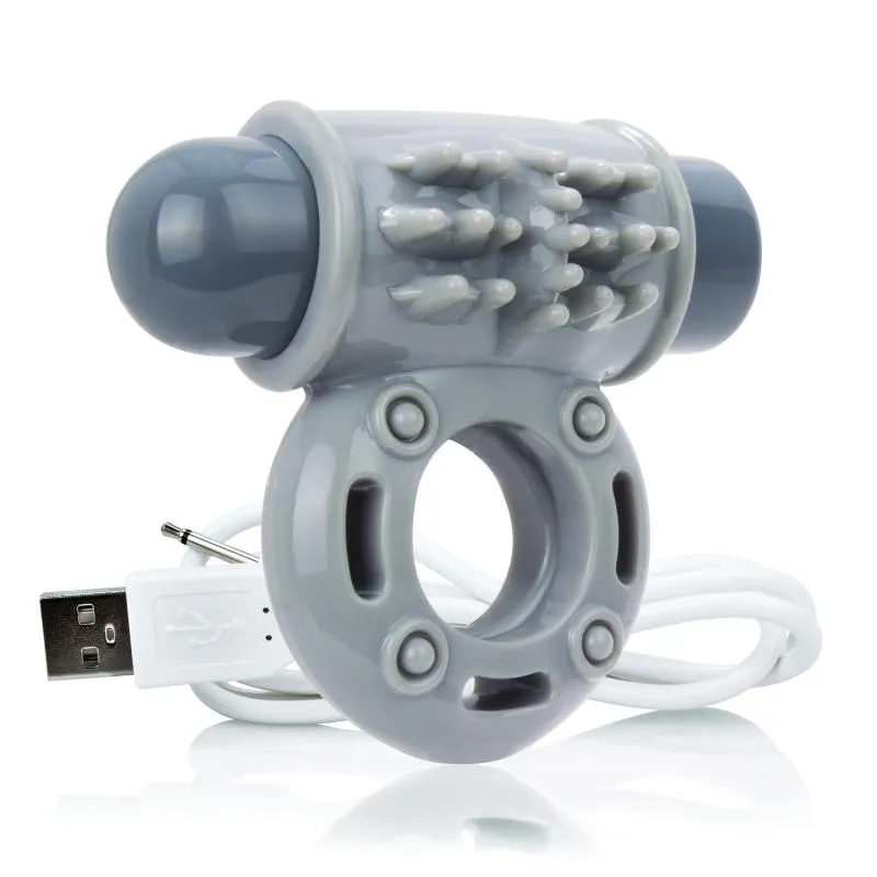 The Screaming O - Charged OWow Vibe Ring Grey