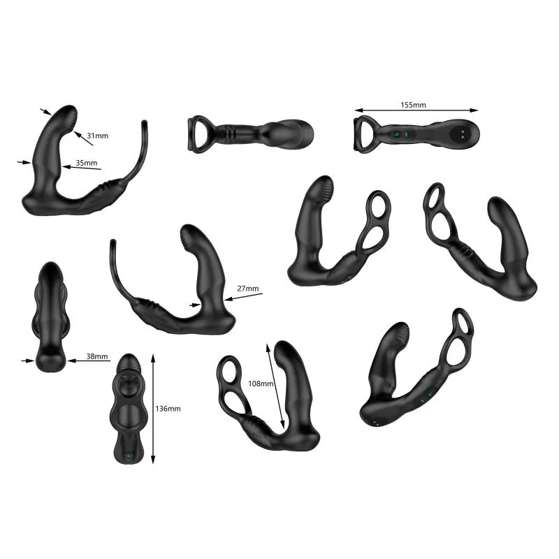 Nexus »Simul8 Wave Edition« Prostata-Vibrator mit Penisring