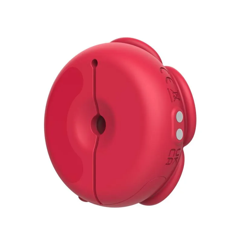 Teazers - Vibrating Nipple Clamps - Rot