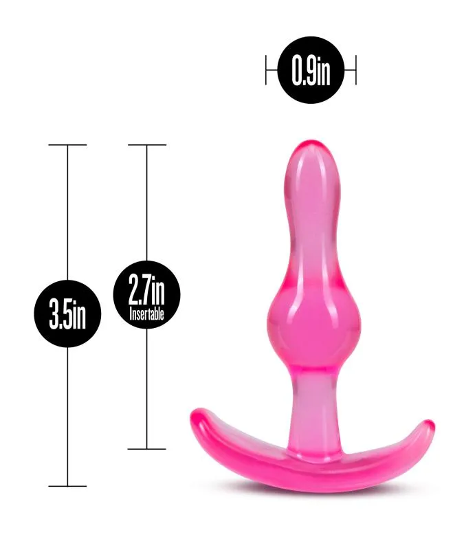 B Yours - Gebogene Analplug - Rosa