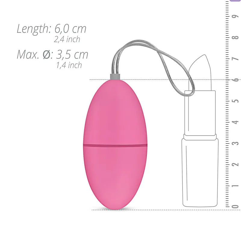 EasyToys Vibro-Ei mit Fernbedienung