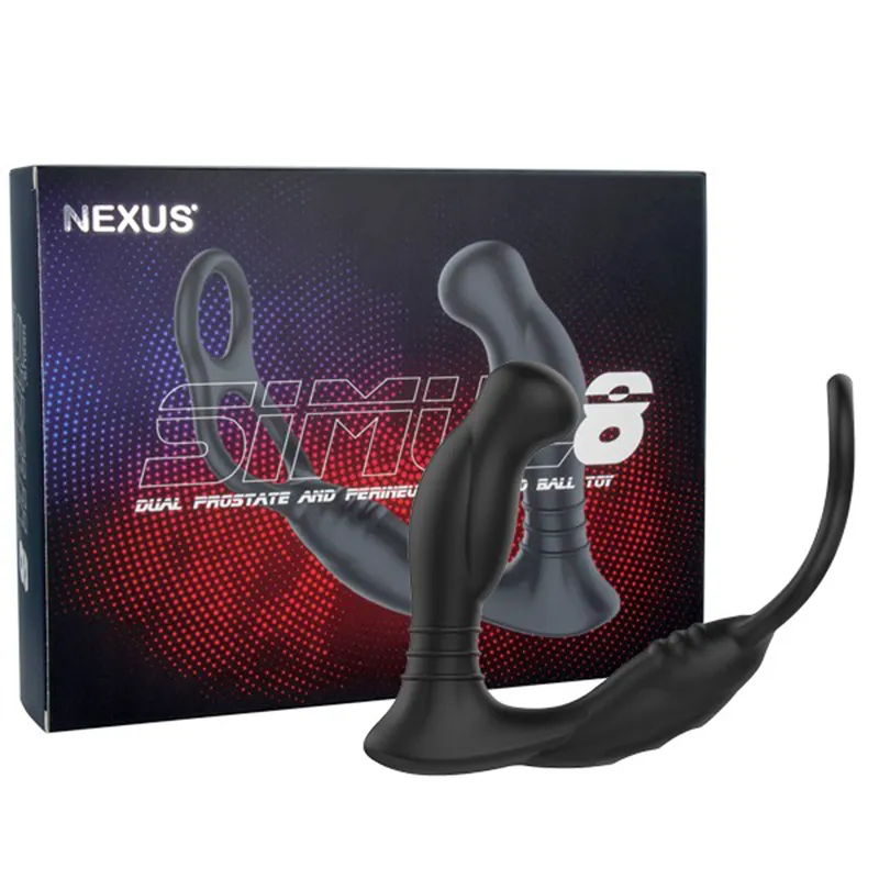 Nexus »Simul8« Prostata-Vibrator mit Penisring