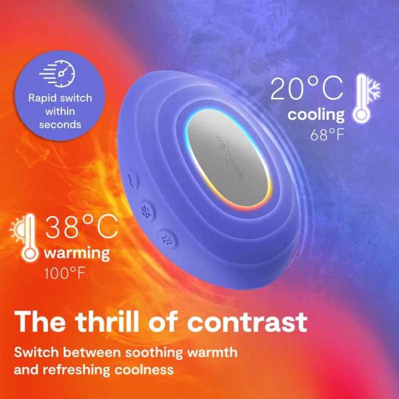 We-Vibe - Temp Lay-On Vibrator - Lavender Blue