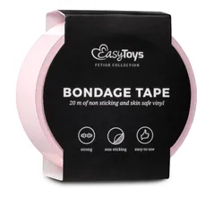 Easytoys Fetish - Bondage Tape Rosa - 20m Easytoys Fetish - Bondage Tape Rosa - 20m