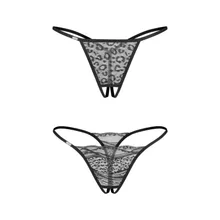 Obsessive – Bianca 2er-Pack Offen-Schritt String – Schwarz Obsessive – Bianca 2er-Pack Offen-Schritt String – Schwarz