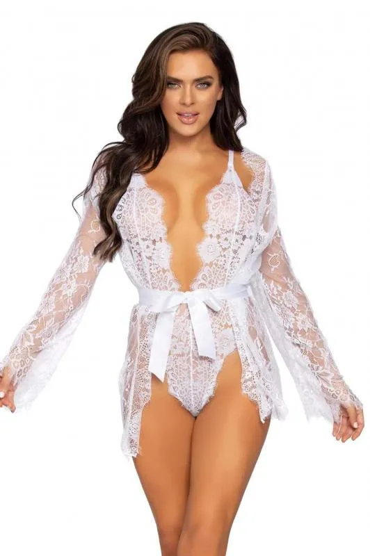 Leg Avenue »Cosmeta« Body & Kimono Set