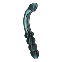 Hamsa G-Punkt/Prostata-Dildo - Smoky Jade Hamsa G-Punkt/Prostata-Dildo - Smoky Jade