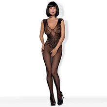 Obsessive – Catsuit Angel Bodystocking – Schwarz S/M/L Obsessive – Catsuit Angel Bodystocking – Schwarz S/M/L