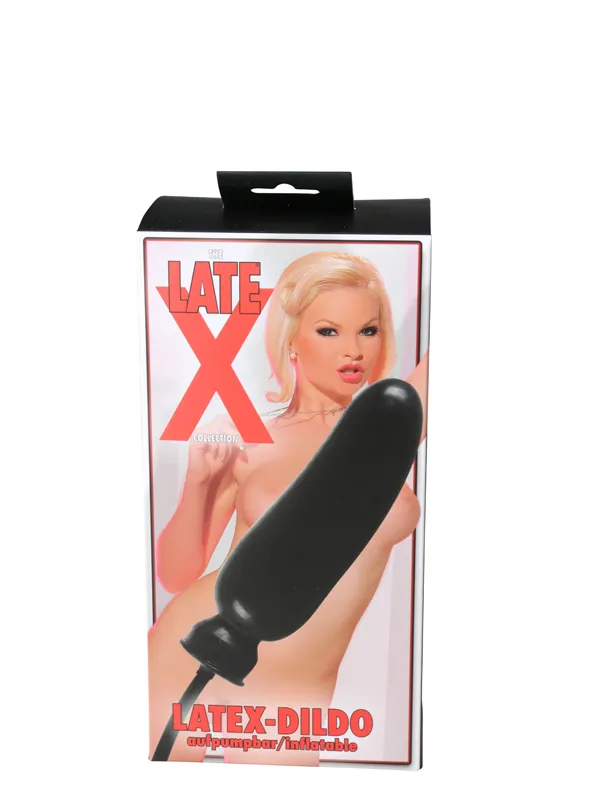 inflatable Latex Dildo