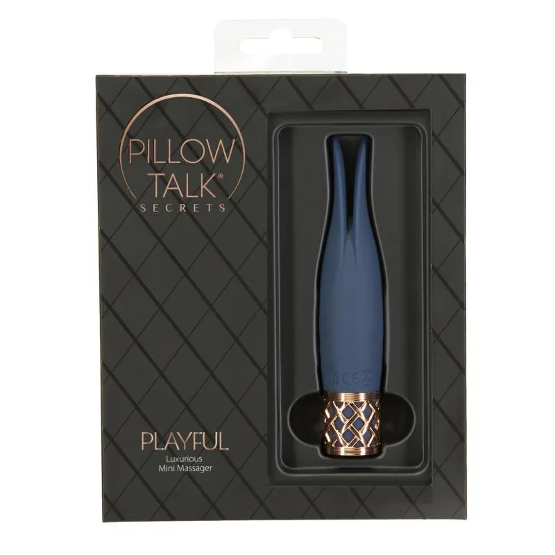Pillow Talk - Secrets Playful Clitoral Vibrator Blue