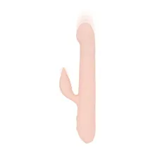 Good Vibes Only - Stoßender Vibrator - Weiches Silikon - Rosa Good Vibes Only - Stoßender Vibrator - Weiches Silikon - Rosa