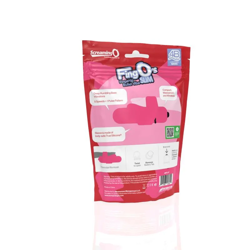 The Screaming O - 4B FingO SlimStrawberry