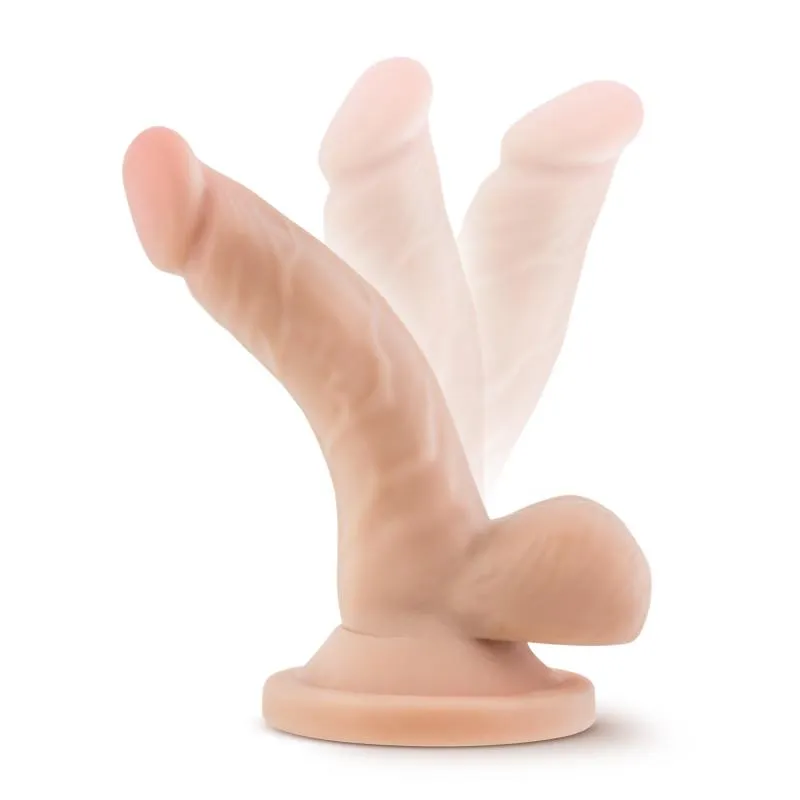 Dr. Skin Realistischer Mini-Dildo mit Saugnapf - 10,2 cm - Beige