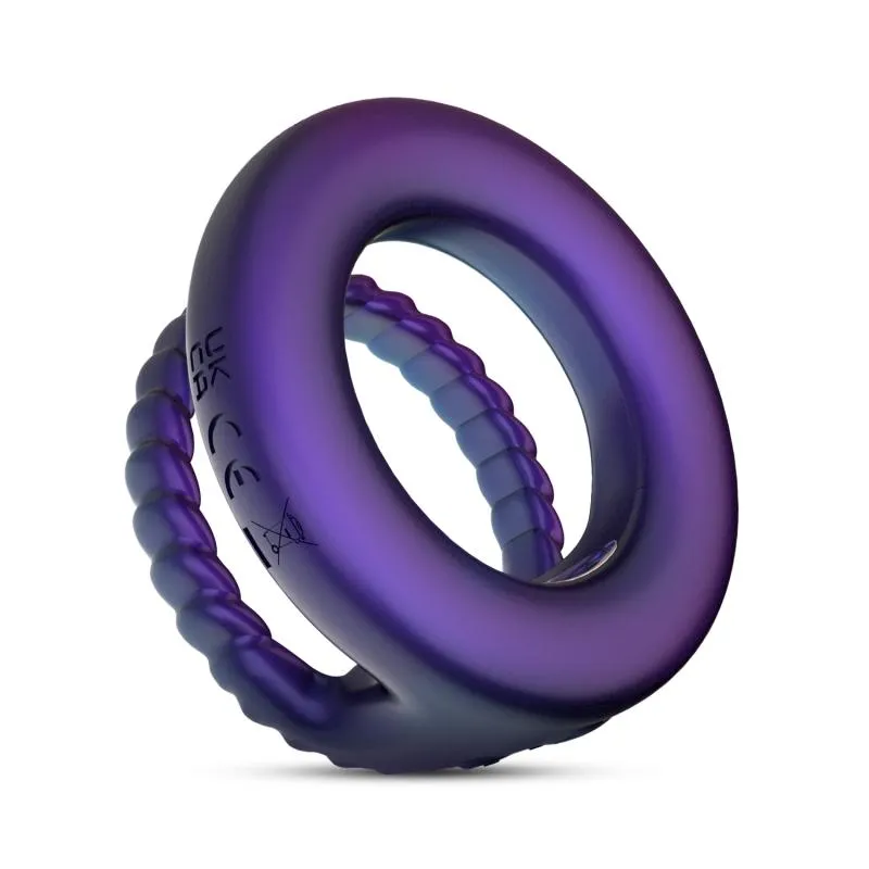 Hueman - Jupiter Vibrierender Cockring - Lila