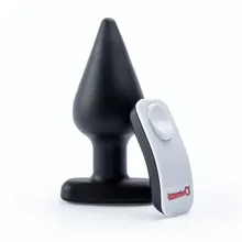 The Screaming O - Vibrating Plug XL Black The Screaming O - Vibrating Plug XL Black
