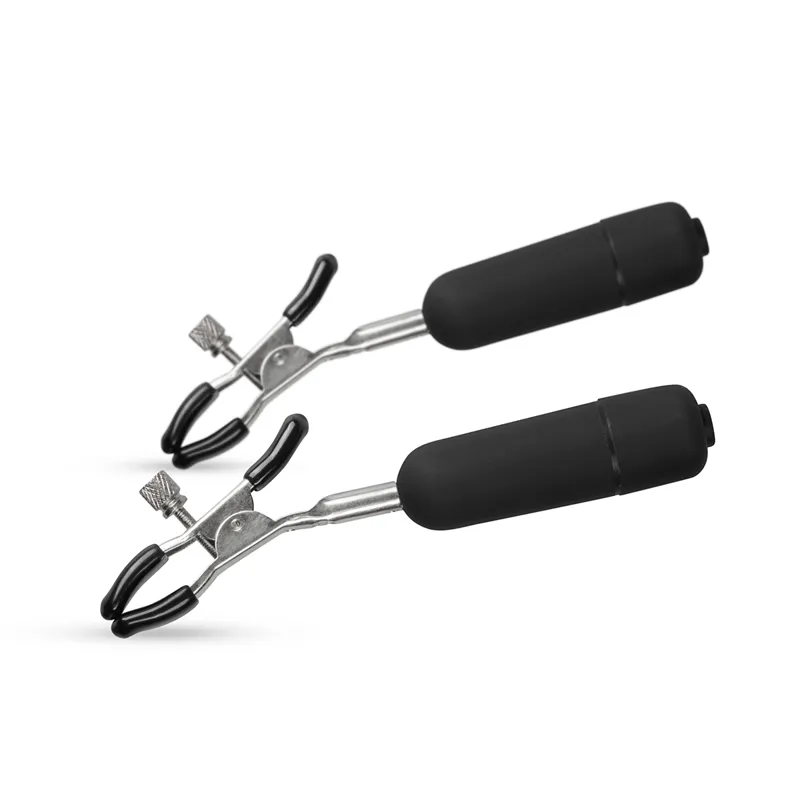 EasyToys Nippelklemmen mit vibrierenden Kugeln