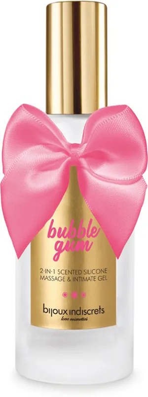 Bubblegum 2 in 1 Silikonmassage und Intimgel