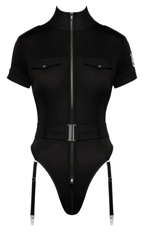 Cottelli COSTUMES – Suspender Body Special Police – Schwarz