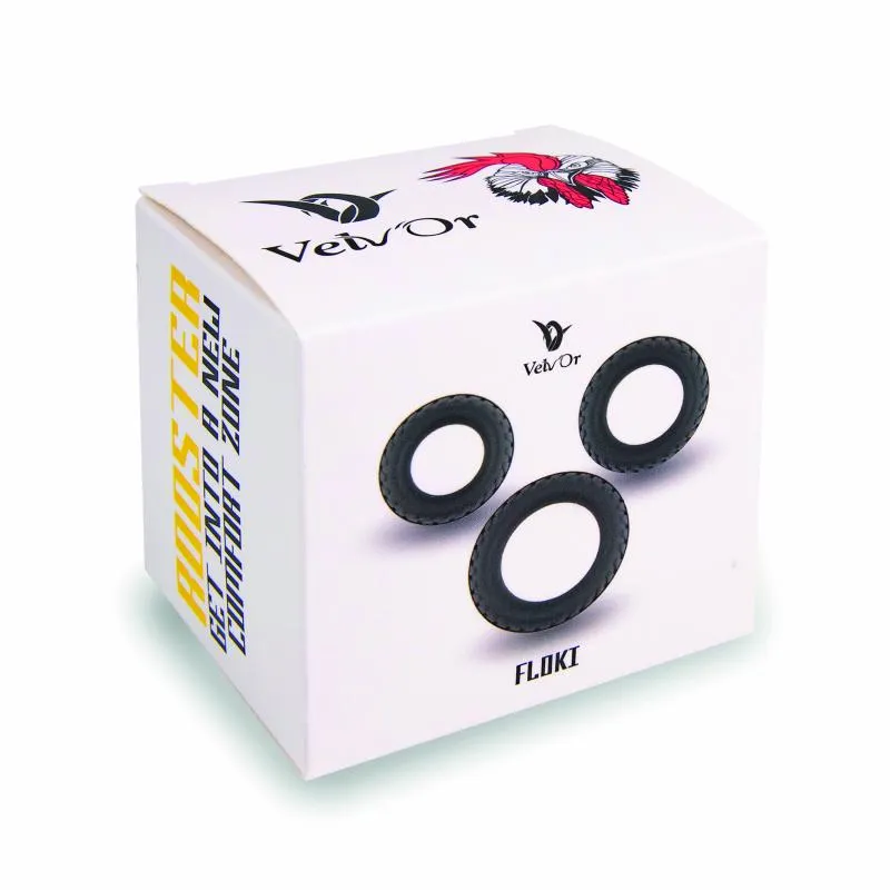 Velv%27Or - Rooster Floki Pack Set of Sturdy Looking Cock Rings
