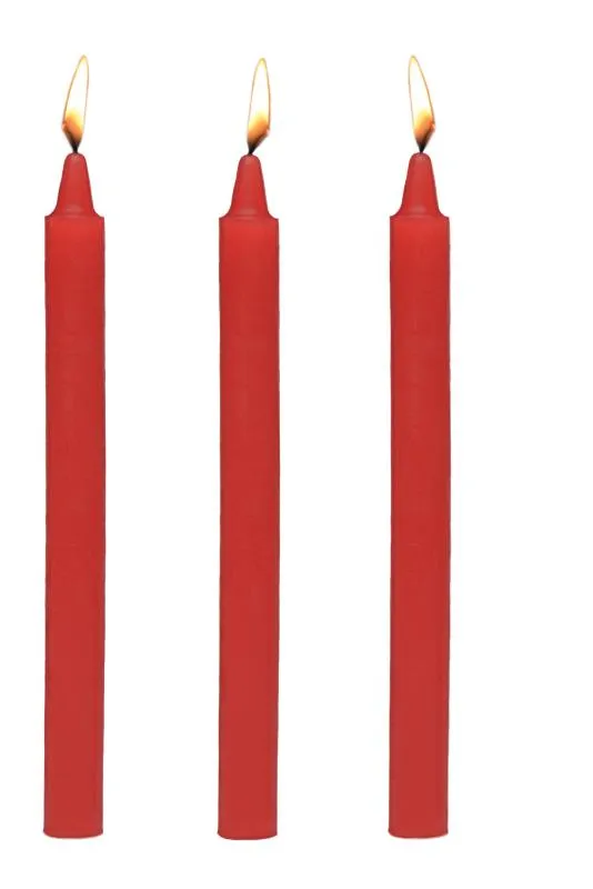 XR Brands - Fire Sticks Fetisch-Tropfkerzen - Rot