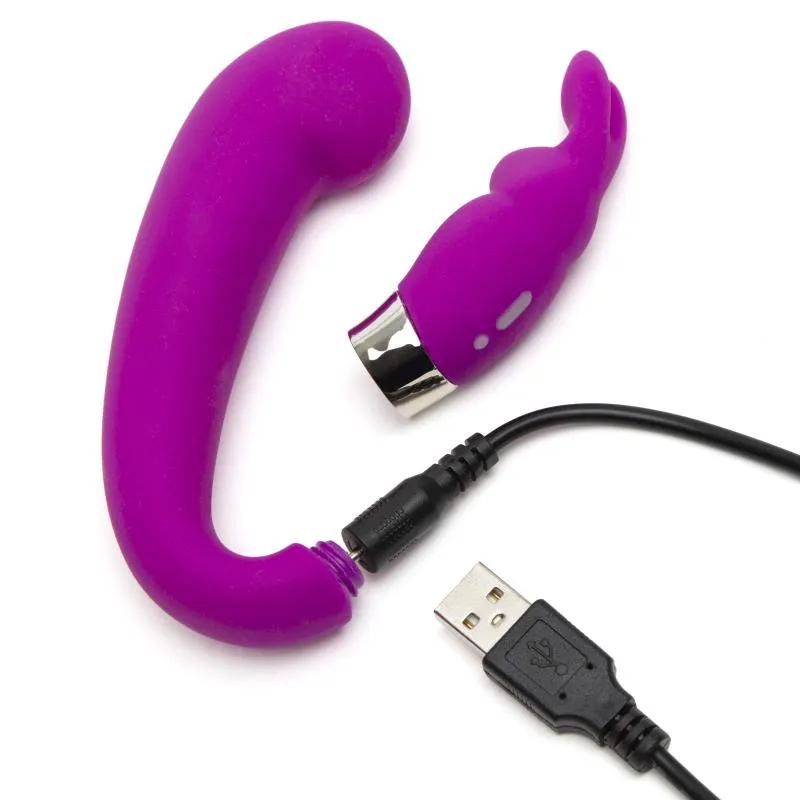 Happy Rabbit – G-Punkt Klitoraler Vibrator – Lila