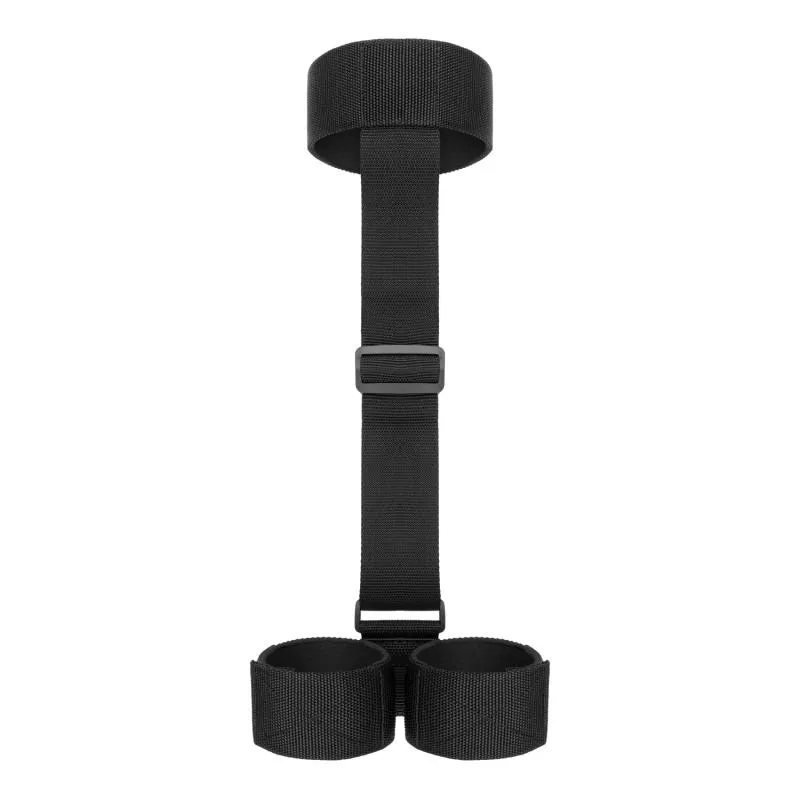 Bedroom Fantasies - Soft Straps Arm- und Halsfesseln - Schwarz