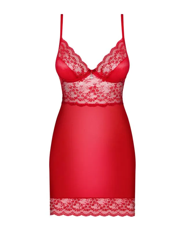 Obsessive Kleid Rot