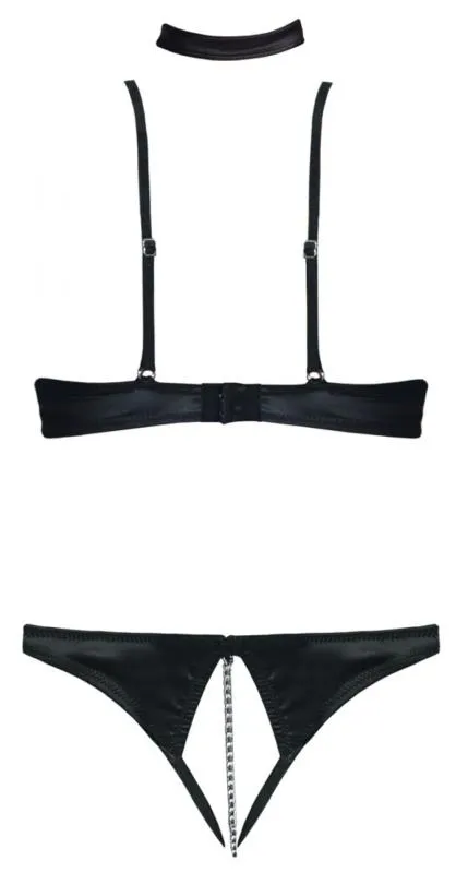 Provokatives BH Set mit schrittfreiem String