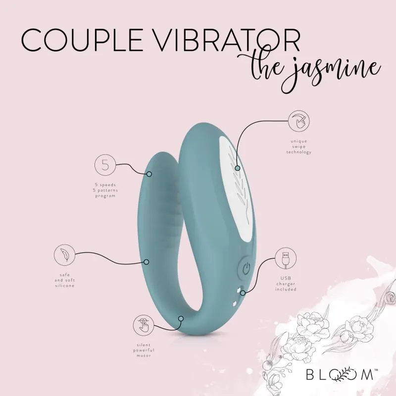 Bloom - The Jasmine C-förmiger Vibrator - Grün
