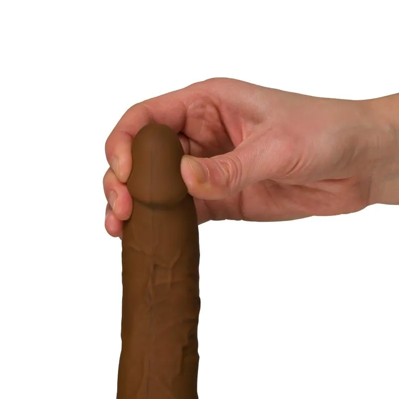 AMORELIE UNCOVER »Dawn« Dildo - 15,4 cm - Chestnut