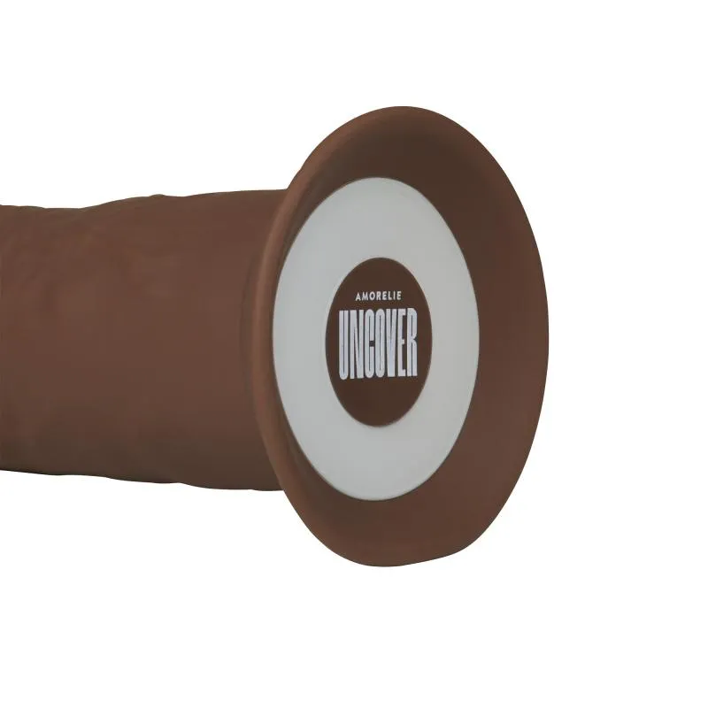 AMORELIE UNCOVER »Dusk« Dildo - 19,2 cm - Espresso