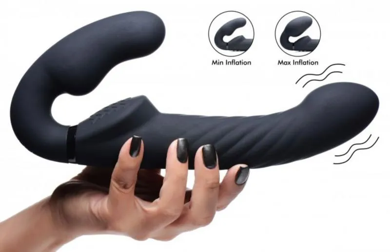 Strap U »Swirl« halterloser Strap-On mit Vibration
