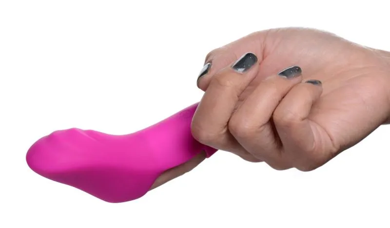 FRISKY - Finger Bang Her Pro Finger Vibrator - Rosa