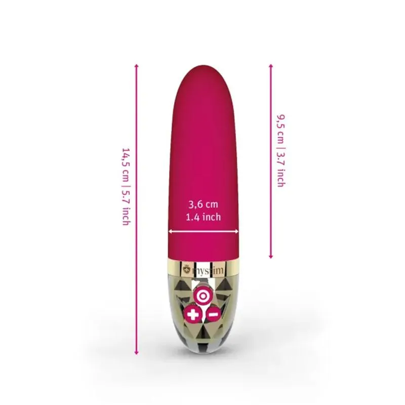 Mystim – SLEAK FREAK Vibrator – Rosa Design