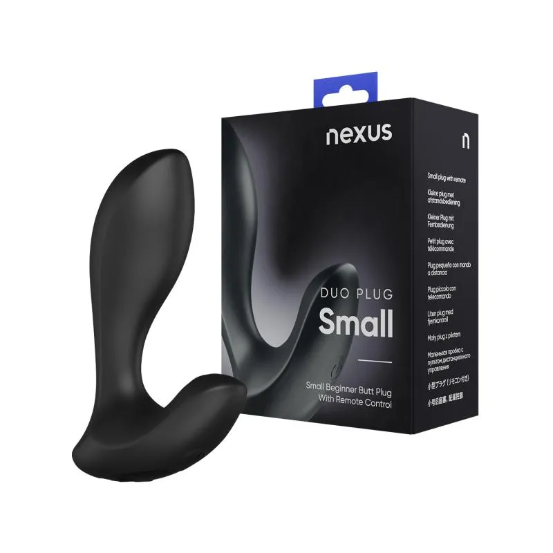 Nexus »Duo Klein« Analplug mit Vibration