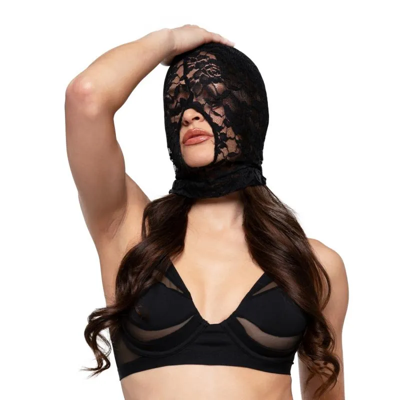 Bedroom Fantasies - Spitzen BDSM Maske - Schwarz