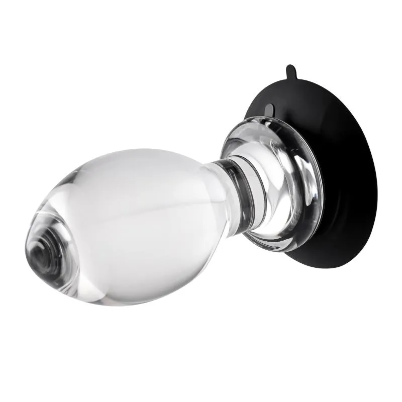 Gender-X »Crystal Ball« Analplug mit Saugnapf