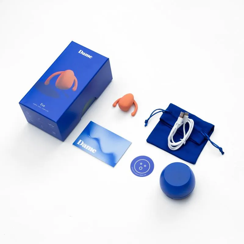 Dame - Eva LL Paar-Vibrator - Papaya