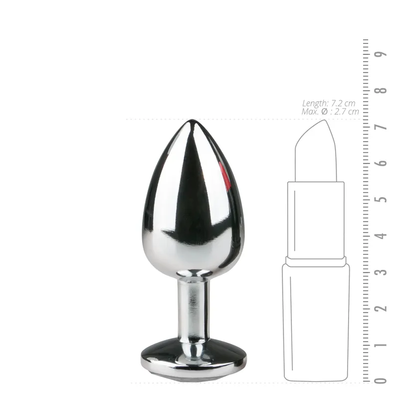 EasyToys »Silber S« Analplug aus Metall