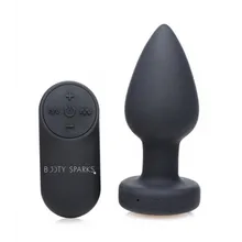 Vibrierender Butt Plug mit LED-Beleuchtung - Mittel Vibrierender Butt Plug mit LED-Beleuchtung - Mittel