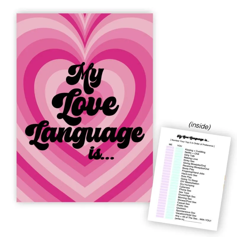 Warm Human - My Love Language Is