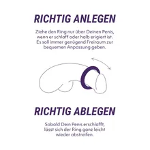 AMORELIE »Threesome« Penisring-Set AMORELIE »Threesome« Penisring-Set