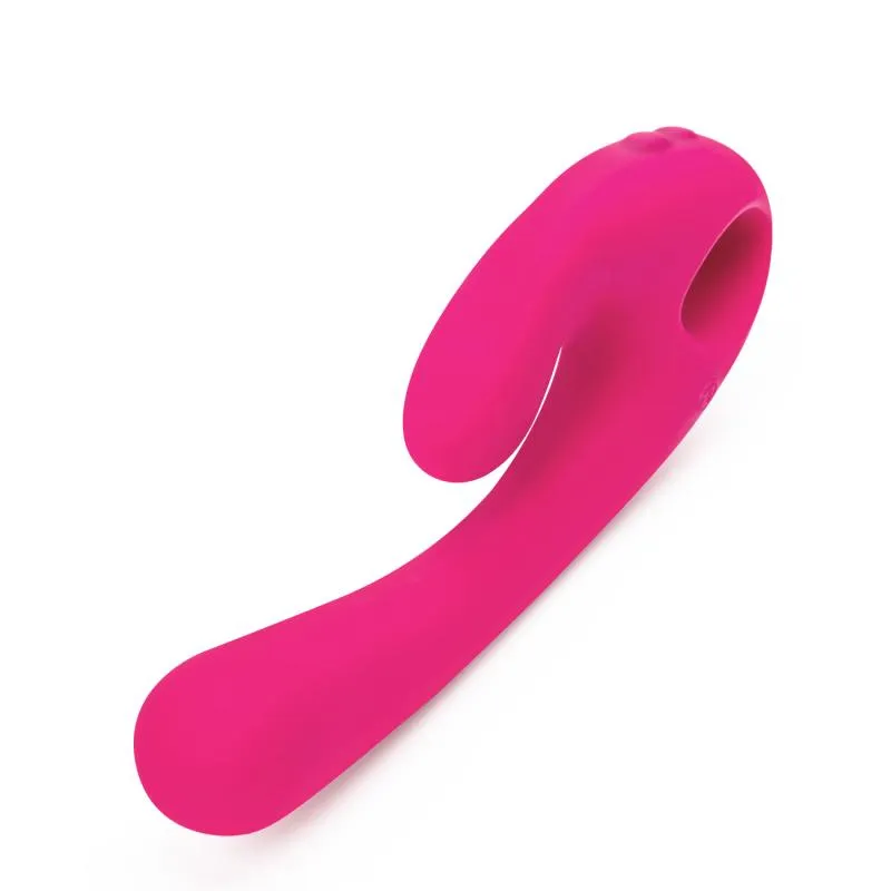 Nomi Tang - Flex Bi Bendable Dual Stimulation Vibrator Red Violet